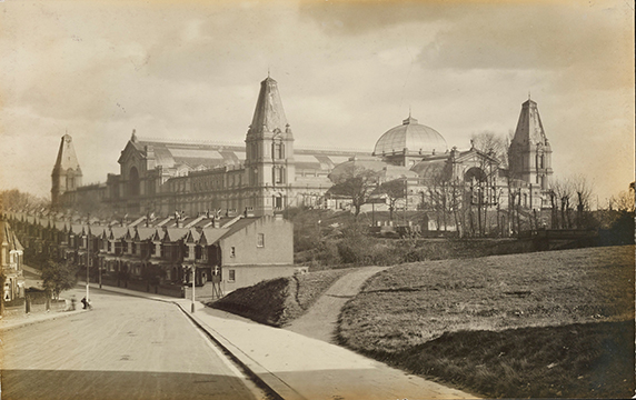 Historical exterior of the palace