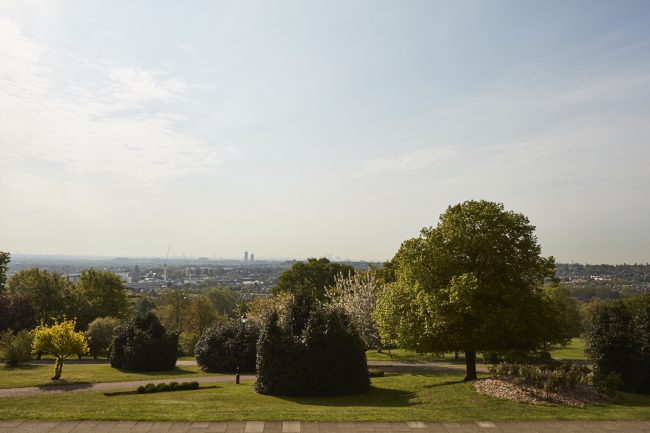 Ally Pally Panoramic View