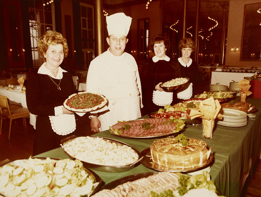 Dining at Alexandra Palace, 1970s