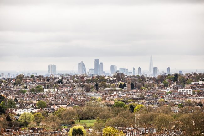 Ally Pally Panoramic View