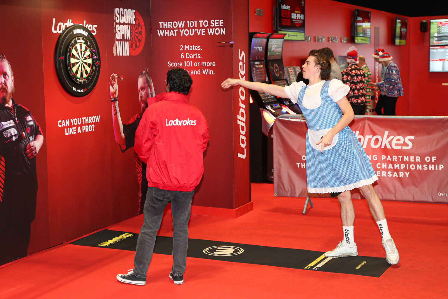 Stand up if you love the Darts...