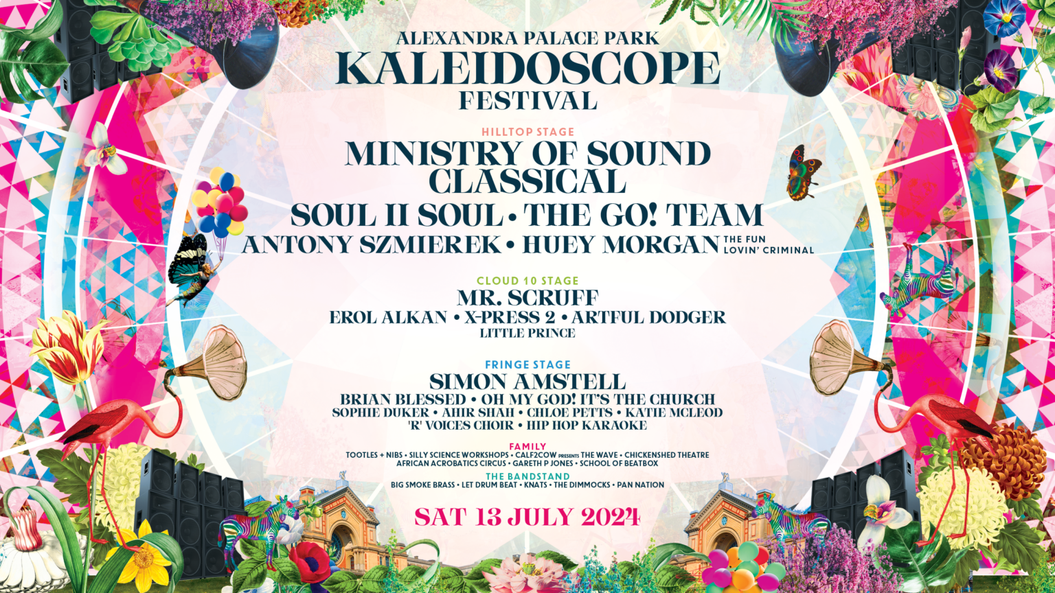 Kaleidoscope 2024 lineup announced!